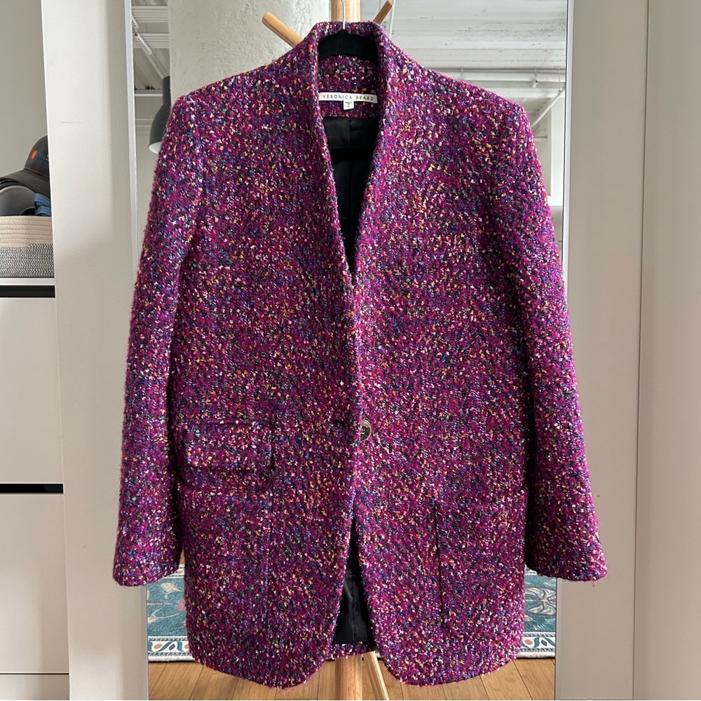 Veronica Beard Crispin Coat Size 0 $950
